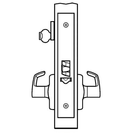 ML20906 NSA 626 SAF CL7 M92 Grade 1 Fail Safe Electrified Mortise Lock